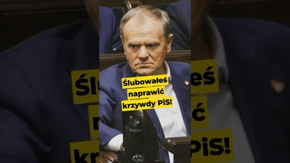 Ślubowałeś naprawić krzywdy PiS! #tusk #pis #wybory2024 #polska