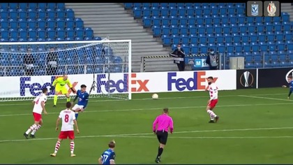 Lech Poznań - Standard Liege 3:1.  Skr&oacute;t meczu