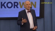 Konferencja prasowa Janusza Korwin-Mikkego - Plan Morawieckiego na pięć palców