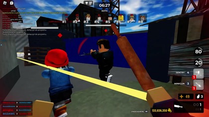 [Walkiem do ciasta] Gunfight Arena DRUGI raz | ROBLOX