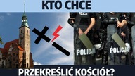 Skandal! Policja przerywa nabożeństwo! Jacek Krzystek o atakach lewicy.  Nie możemy pozostać bierni!
