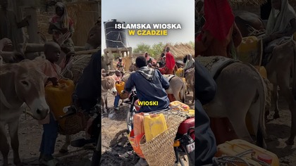 Jak wygląda islamska wioska w Czadzie 