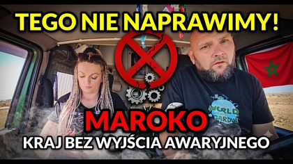 Motoryzacyjna czarna dziura! Awaria VW T4 w Maroku