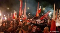 Ręce precz od Naszych Dzieci.  Glog&oacute;w.  Krakowscy Rodacy Kamraci.  11-11-2023