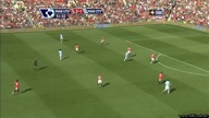 Premier League sezon 2009/2010 Man Utd 2-2 Man City Bellamy