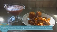 FIT   KURCZAK W 4 PAPRYKACH Z KOLOROWYM RYŻEM   FIT