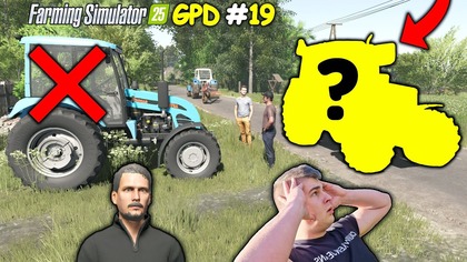 SPRZEDAŁEM CIĄGNIK SĄSIADA PAN STANISŁAW KUPIŁ NOWY CIĄGNIK OPOROWE TESTY GPD FS 25 19