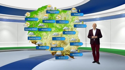 Prognoza pogody na TVN Meteo (08. 03. 2023)