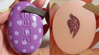 Soap Carving ASMR Relaxing Sounds no talking Satisfying ASMR Video