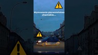 Chamskie wymuszenie pierwszeństwa #shorts #rikordwidjo