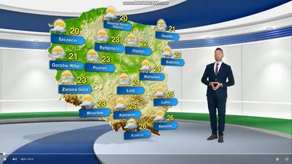 Prognoza pogody na TVN Meteo (27. 07. 2022)