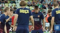 Lechia-Barcelona. Na murawie przed Super Meczem