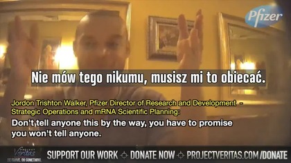 27. 01. 2023r Pilne! Dyrektor Pfizera wyznał, że CELOWO mutowali wirusa?
