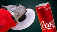 GRINDER VS COCA-COLA | AMAZING CRAFTS WITH ELECTRIC TOOLS