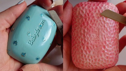 Soap Carving ASMR Relaxing Sounds no talking Satisfying ASMR Video