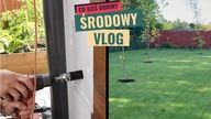 Vlog.  Co zamiast kamieni ozdobnych wokół drzew? Przerabiamy drzwiczki rewizyjne na wodę ogródkową.
