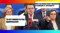 Dominik Tarczyński wytarł podłogę dziennikarzem TVN