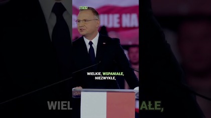 Pożegnanie Andrzeja Dudy.  Dziękuję Wam z całego serca