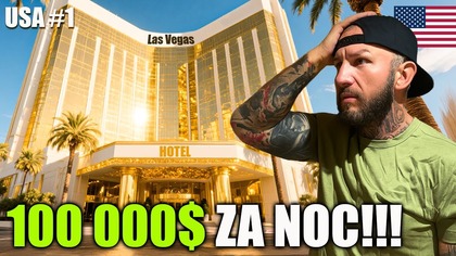 #1 USA  Mieszkamy w NAJLEPSZYM hotelu w LAS VEGAS! Ceny szokują!