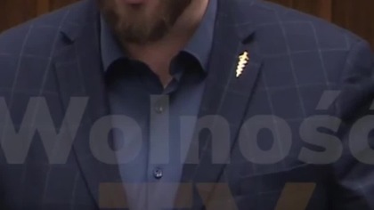 BOSAK NIE WYTRZYMAŁ ZE ŚMIECHU W FOTELU MARSZAŁKA!