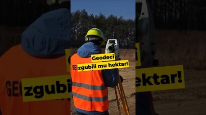 Geodeci zgubili mu hektar! #geodezja #polityka #IPPTVNaŻywo