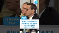 Morawiecki: KTO ze świata solidaryzuje się z Polską? #shorts