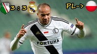 Legia Warszawa 3:3 Real Madryt Liga Mistrzów 2016/17, skrót meczu, Polski komentarz HD