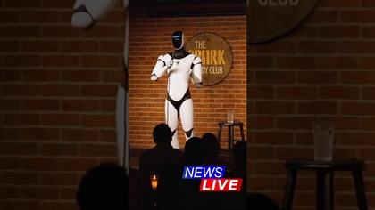 Tesla Tibit does standup comedy #tesla #standupcomedy