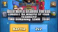 GODZINNA KARA 2 VS 2 CLASH ROYALE