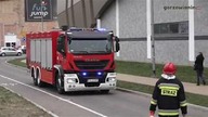 Żrąca substancja w centrum handlowym