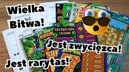 BITWA!  Zdrapki - Ekspres Losy!  Obowiązkowy rarytas i wyłoniony zwycięzca! 