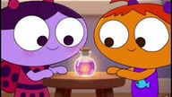 Ladybird Lu and Goldfish Lu talking to the Secret Bug and Fish Formula