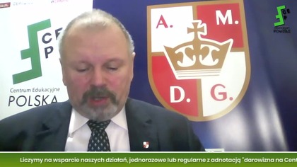 Jako PATRON Medialny CE POLSKA: Zapraszam na KINGS 31.01.2026 - Rafał MOSSAKOWSKI - Precz z Komuną!