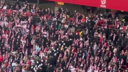 Kibole wychodzą a meczu Polska - Holandia #shorts