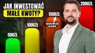 Jak inwestować MAŁE KWOTY? Budujemy portfel krok po kroku