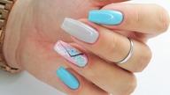 Pastel flowers nails art tutorial / Cuccio/ Stardoro