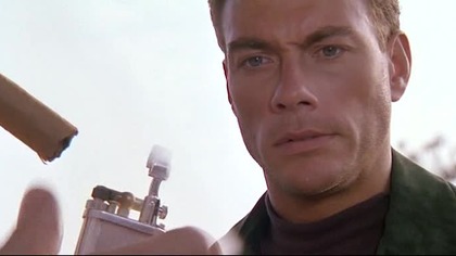 Fragment lektora jak bazar&oacute;wki: Podw&oacute;jne uderzenie - Double impact (1991) Lektor PL Janusz Kozioł