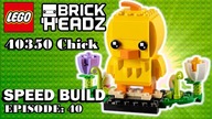 LEGO BrickHeadz 40350 Chick - Speed Build #40