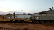 Accident of The IDF Merkava Mk3 battle tank