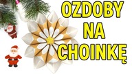 Łatwa gwiazda na choinkę z 12 rolek po papierze  DIY | Dekoracja świąteczna z recyklingu 