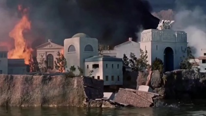 Zagłada Atlantydy... z filmu: Atlantis The Lost Continent (1961)