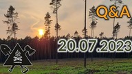 Dużo się dzieje.  Live Q&A 20. 07. 2023