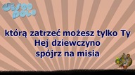 Biały miś ( karaoke )