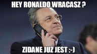MEMY powr&oacute;t Zidane do Realu