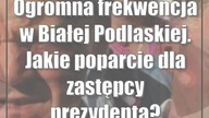 Ogromna frekwencja w Białej Podlaskiej.  Jakie poparcie dla zastępcy prezydenta?