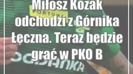 Miłosz Kozak odchodzi z Górnika Łęczna.  Teraz będzie grać w PKO BP Ekstraklasie