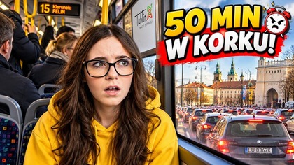 WRACAM PRAWIE GODZINĘ ZE SZKOŁY!  Koszmarne korki i Iliada na polskim  Daily Vlog 2 października
