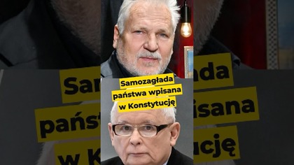 Samozagłada państwa wpisana w Konstytucję #konstytucja