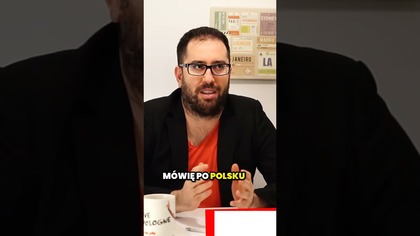 Brazylijczyk mówi po polsku  pierwszy film #shorts