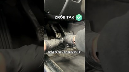 Ciasne szczeliny, śruby felg, zakamarki komory silnika  miejsca, gdzie zwykłe pędzle...